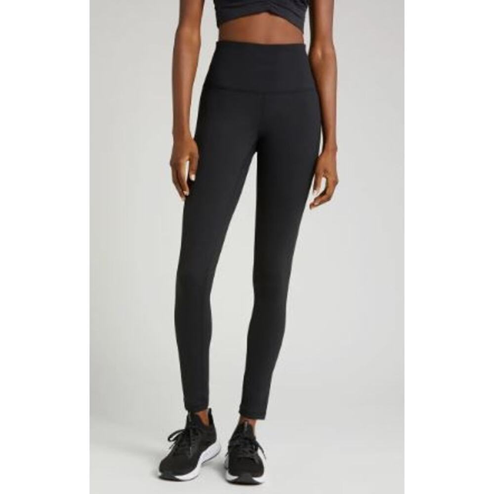Zella Women's Live in High Waist Leggings Comfortable Solid Black Size XS NWOT